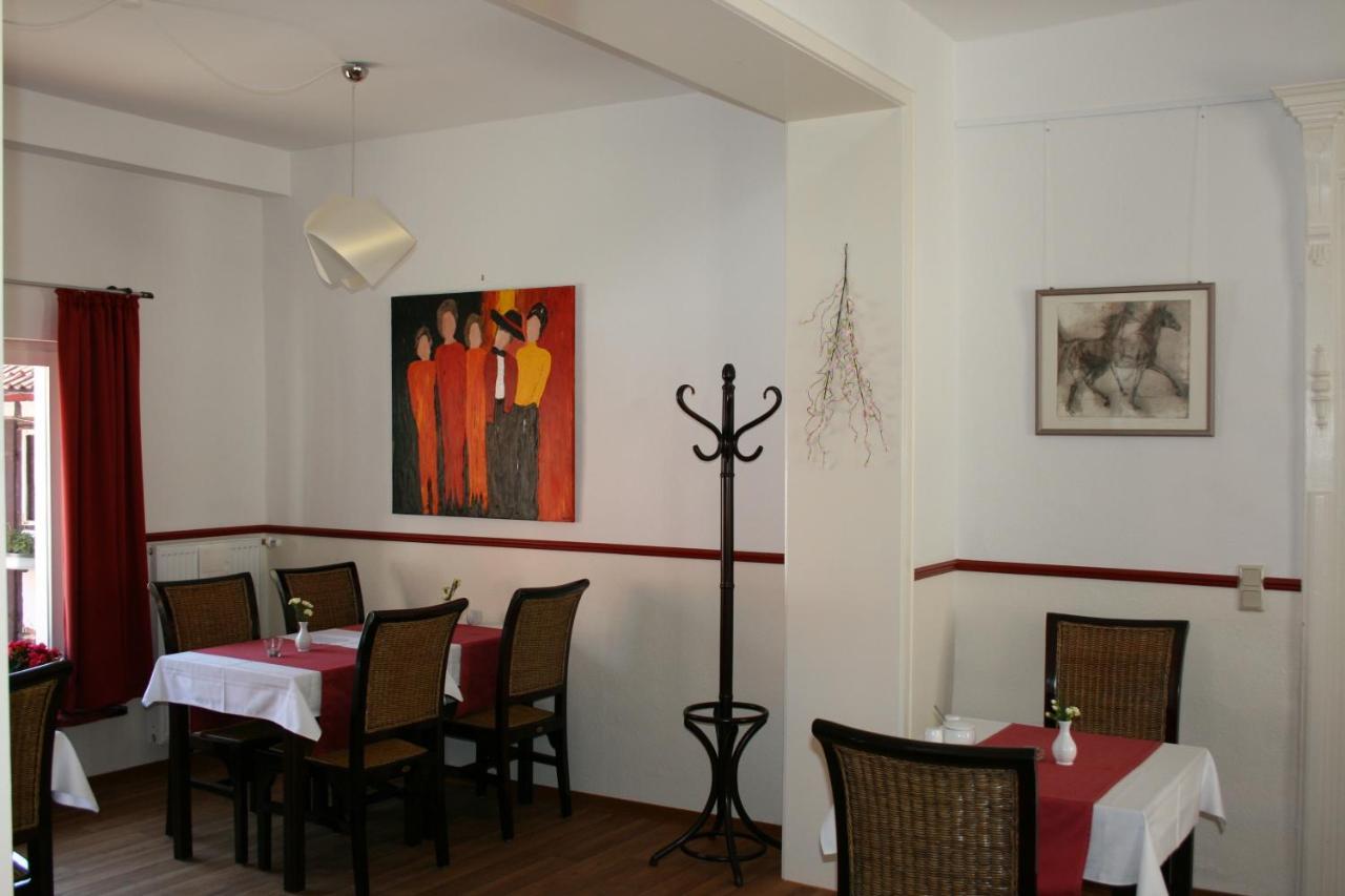 Pension-Ristorante Ventura Ehemals Reinhards Pension Hornburg  ภายนอก รูปภาพ
