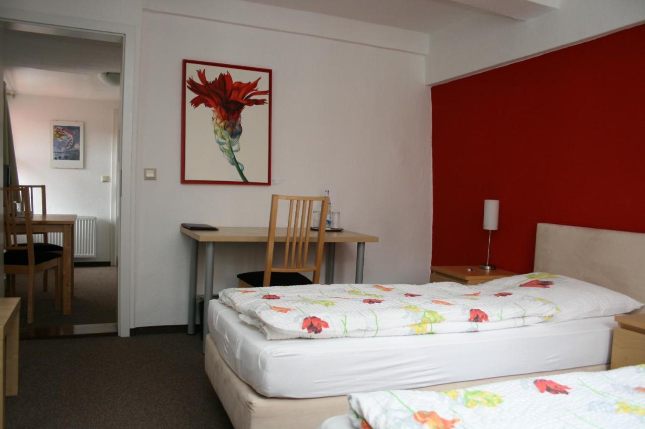 Pension-Ristorante Ventura Ehemals Reinhards Pension Hornburg  ห้อง รูปภาพ
